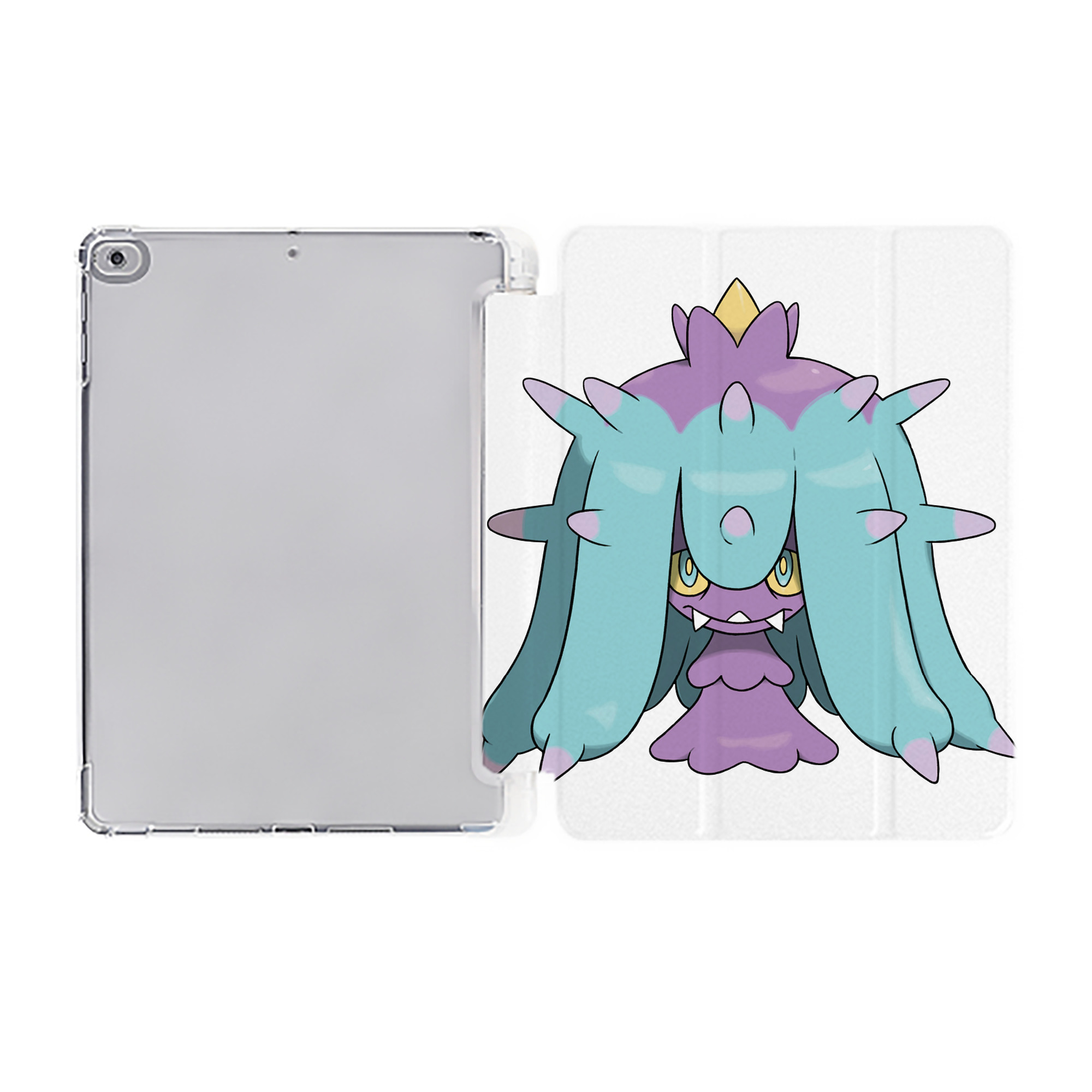 （画像用） ポケットモンスター Pokémon IPad ケース ペン収納付き 三つ折りスタンド PUレザー×シリコン 対応機種9.5/10.5/10.9インチ
